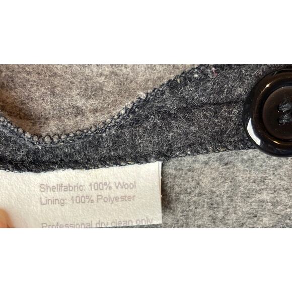 ESKA Internationale Dark Gray Wool Coat Women’s Size 14 Vintage - Picture 4 of 9